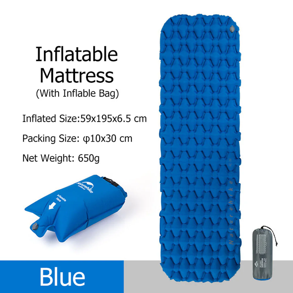 Naturehike Ultralight Inflatable Sleeping Mattress - Lightweight